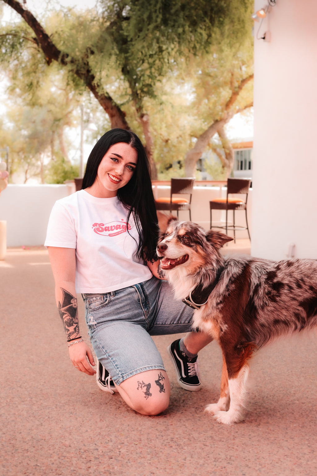 Baby Savage Crop Tee