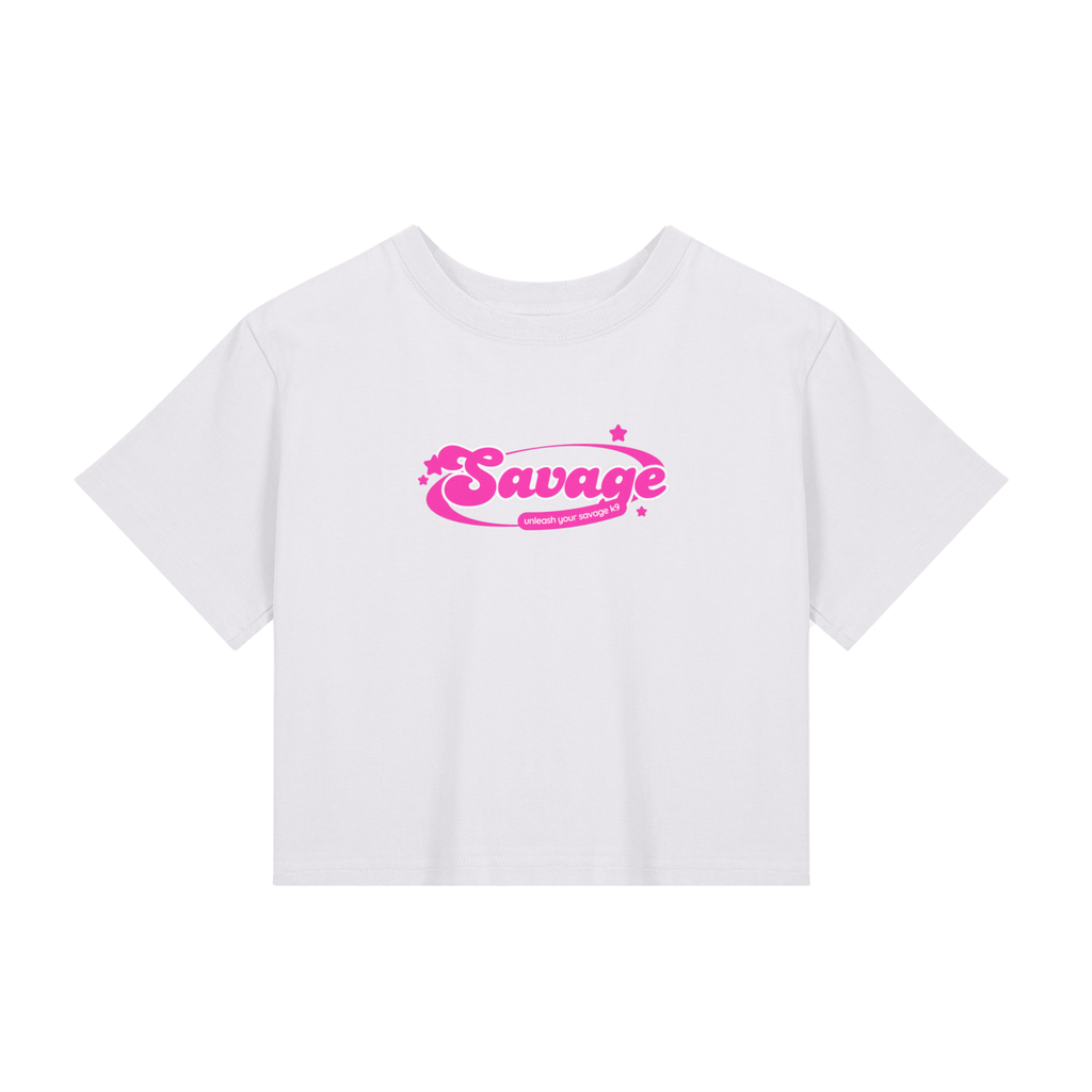 Baby Savage Crop Tee